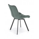 Стул HALMAR K519 темно-зеленый/черный, поворотный